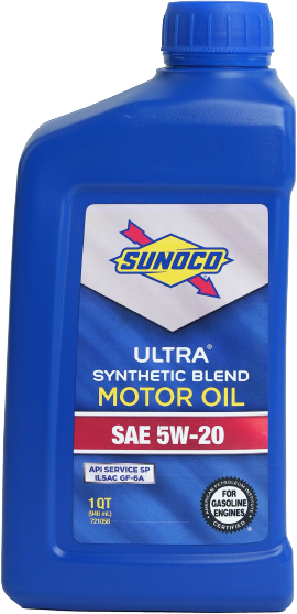 Sunoco Ultra Synthetic Blend Sp/gf-6a Sae 5w-20 Engine Oil