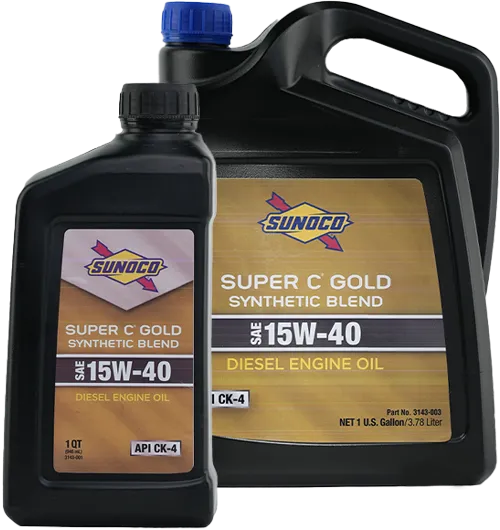 Super C Gold Synthetic Blend bottles
